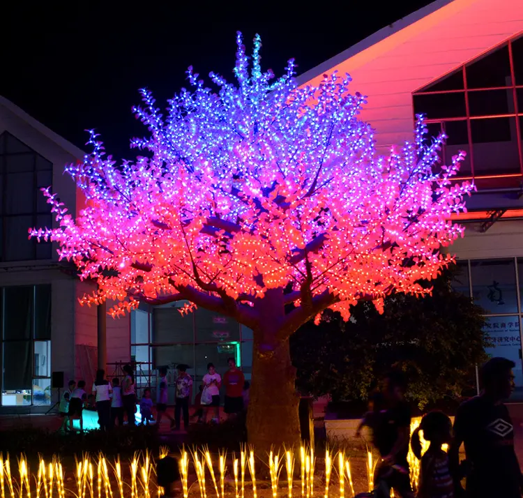 Commercial LED Lighted Tree | Outdoor Waterproof Cherry Blossom Tree Lights for Park & Event 2 Commercial LED Lighted Tree | Outdoor Waterproof Cherry Blossom Tree Lights for Park & Event - 图片 2