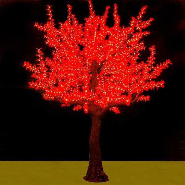 Customizable Led Tree 16Ft Outdoor DMX512 RGB LED Tree Lights | Customizable Christmas ...
