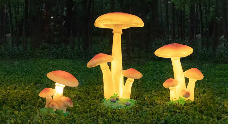 LED Mushroom Ornament