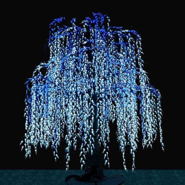 16FT Color Changing LED Willow Tree : DMX Pixel Controlled Lighting ...