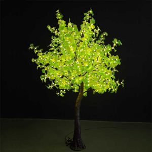 9ft Green LED Maple Tree Light – Wholesale Customizable Outdoor Garden Festive Decoration