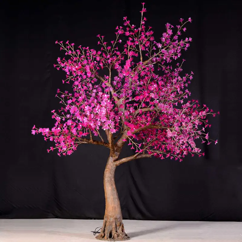 Artificial led Cherry Blossom Tree Light pvc