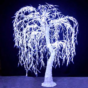 Customizable Outdoor Garden Patio Decoration 6ft Illuminated LED Weeping Willow Tree light