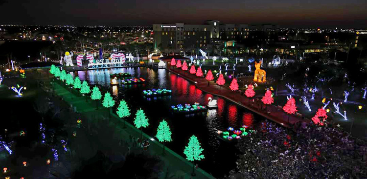 LED Glowing Tree Light