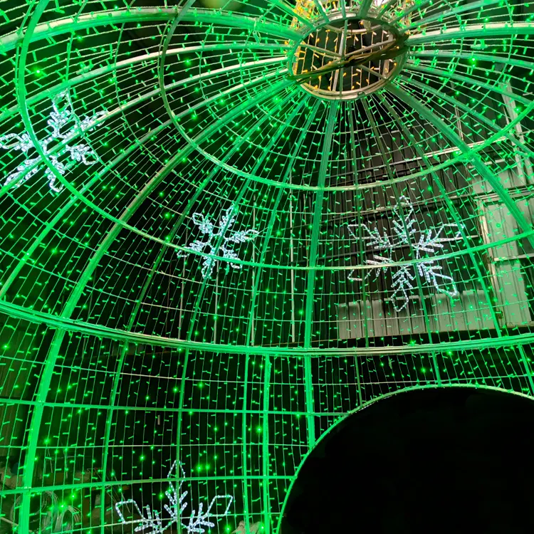 GLOWING christmas ornament