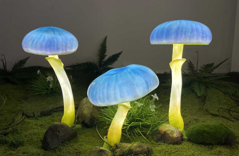 LED Glow Mushroom