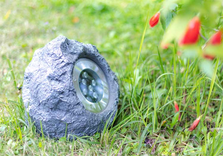 Stone Garden Spotlights