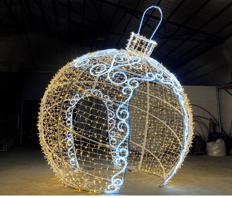 Giant Christmas bauble
