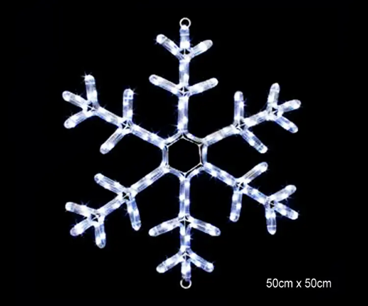 Custom Outdoor LED Snowflake Motif Light | Commercial Christmas Motif Lighting 10 Custom Outdoor LED Snowflake Motif Light | Commercial Christmas Motif Lighting - 图片 10
