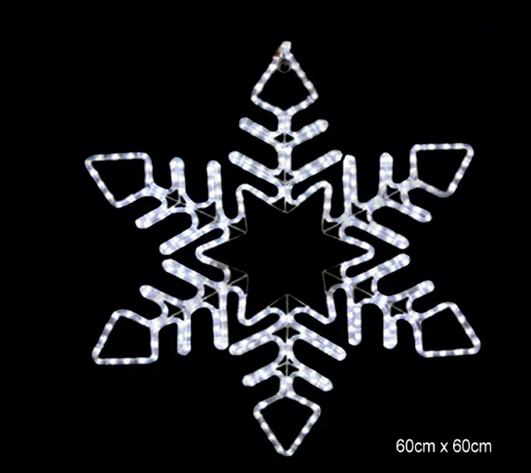 Custom Outdoor LED Snowflake Motif Light | Commercial Christmas Motif Lighting 2 Custom Outdoor LED Snowflake Motif Light | Commercial Christmas Motif Lighting - 图片 2