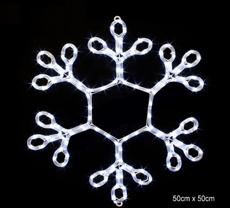 Custom Outdoor LED Snowflake Motif Light | Commercial Christmas Motif Lighting 4 Custom Outdoor LED Snowflake Motif Light | Commercial Christmas Motif Lighting - 图片 4