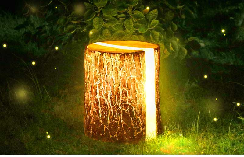 Tree Stump Light