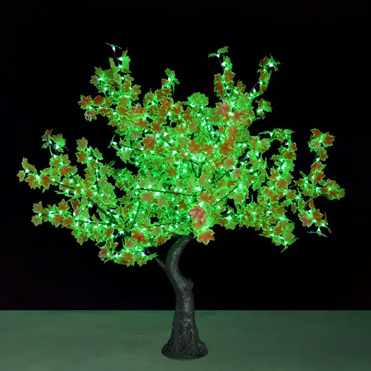 Custom Outdoor Illuminated Maple Tree for Garden Patio Christmas Decor 2 Custom Outdoor Illuminated Maple Tree for Garden Patio Christmas Decor - 图片 2