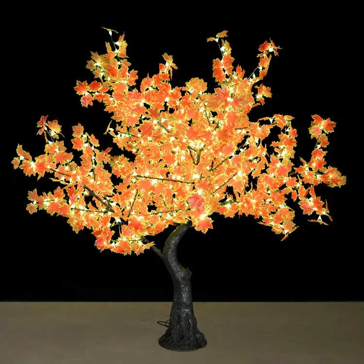 Custom Outdoor Illuminated Maple Tree for Garden Patio Christmas Decor 3 Custom Outdoor Illuminated Maple Tree for Garden Patio Christmas Decor - 图片 3