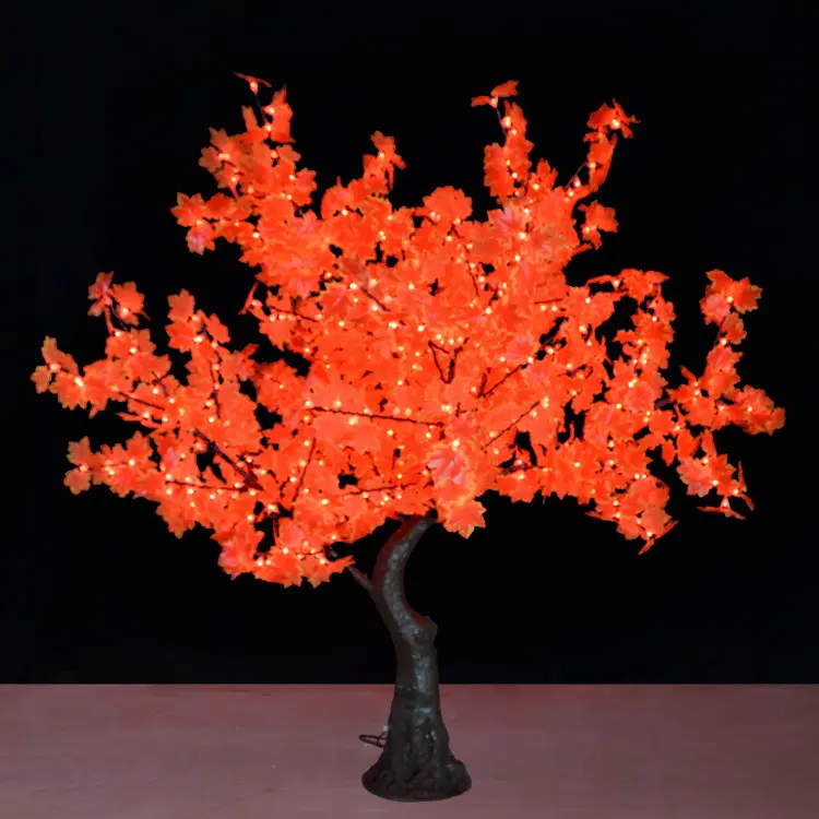 Custom Outdoor Illuminated Maple Tree for Garden Patio Christmas Decor 5 Custom Outdoor Illuminated Maple Tree for Garden Patio Christmas Decor - 图片 5