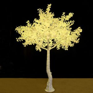 Home 23 Customizable 12ft RGB Glowing Tree Light – Outdoor Garden Holiday LED Decor