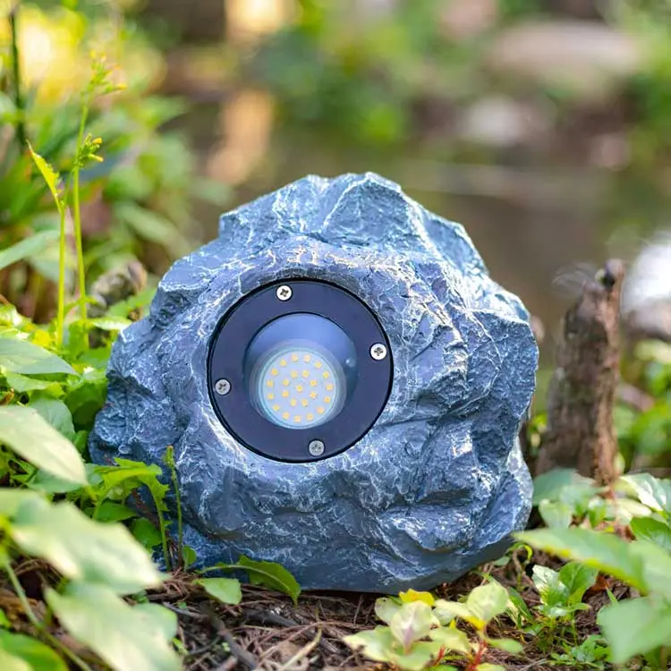 Custom Outdoor Rock Landscape Spotlight | IP65 Waterproof Resin Artificial Stone LED Garden Light 2 Custom Outdoor Rock Landscape Spotlight | IP65 Waterproof Resin Artificial Stone LED Garden Light - 图片 2