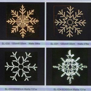 Wholesale LED Snowflake Lights for Outdoor Waterproof Christmas Garden Decoration