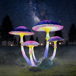 Mushroom Design Landscape Light