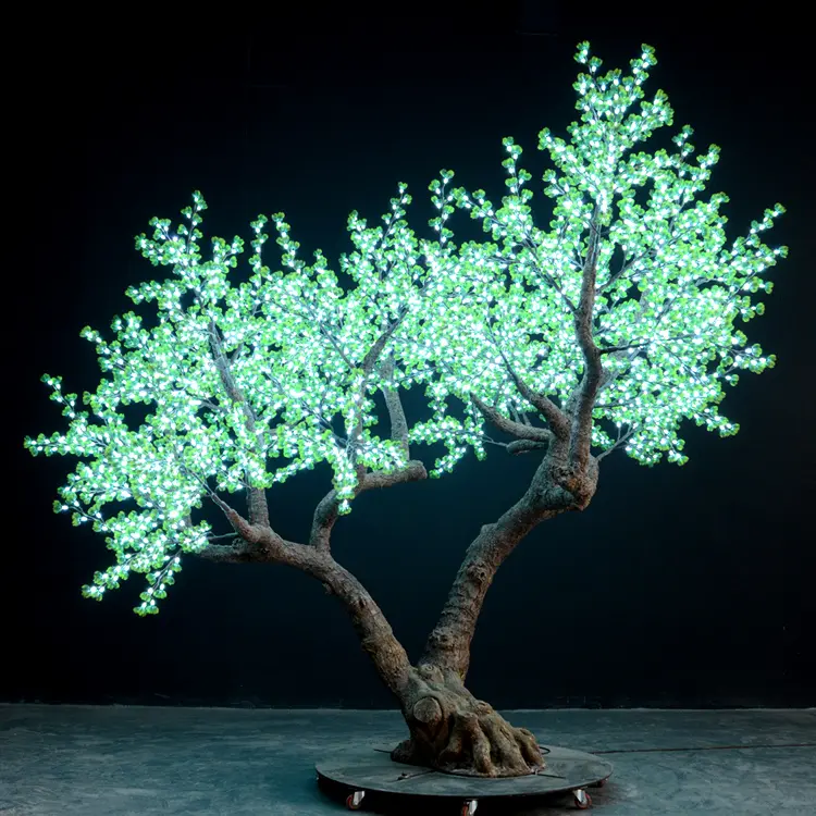 RGB Outdoor LED Artificial Tree Light For Garden, Park, Plaza, Wedding and Landscape Lighting Projects 9 Outdoor RGB motif light tree for park plaza wedding decoration