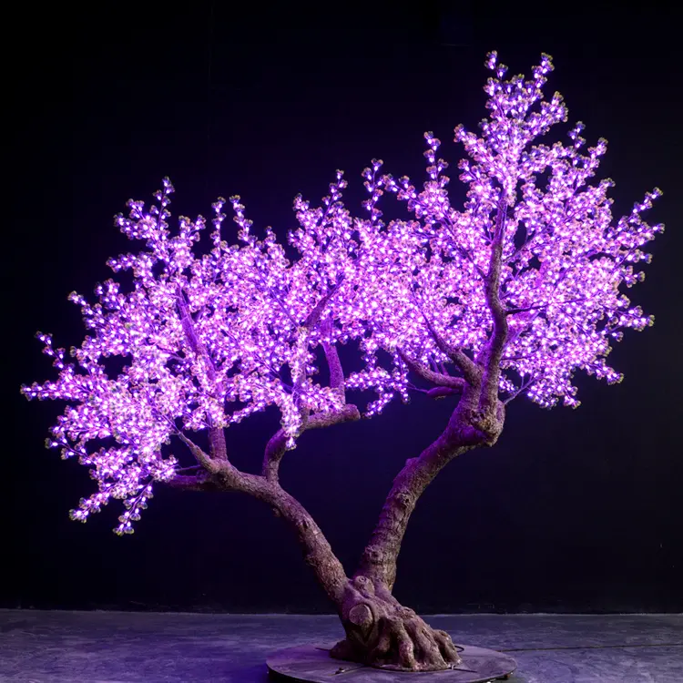 RGB Outdoor LED Artificial Tree Light For Garden, Park, Plaza, Wedding and Landscape Lighting Projects 4 RGB Outdoor LED Artificial Tree Light For Garden, Park, Plaza, Wedding and Landscape Lighting Projects - 图片 4