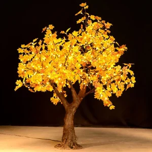 5FT Outdoor LED Maple Tree Light for Park, Plaza, Hotel, Garden Festive Landscape Decoration