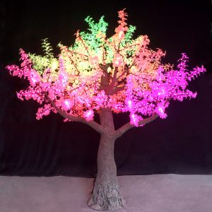 Home 24 Customizable 13ft DMX512 Synchronized LED Light Tree outdoor for Landscape & Garden