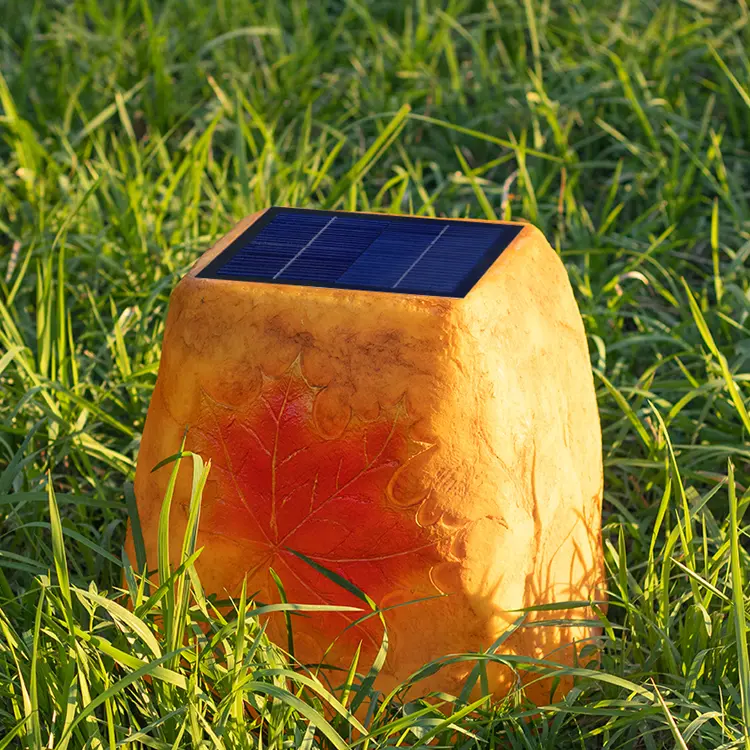 Solar Stone Lights : Custom Outdoor Garden Yard Decor Solutions 3 Solar Stone Lights : Custom Outdoor Garden Yard Decor Solutions - 图片 3