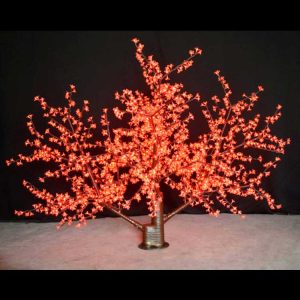 Home 19 6FT Tall LED Cherry Blossom Tree Light – Energy-Efficient Purple Decor Lamp for Garden Wedding Mall