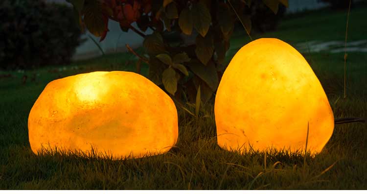 Glowing Rock Lights