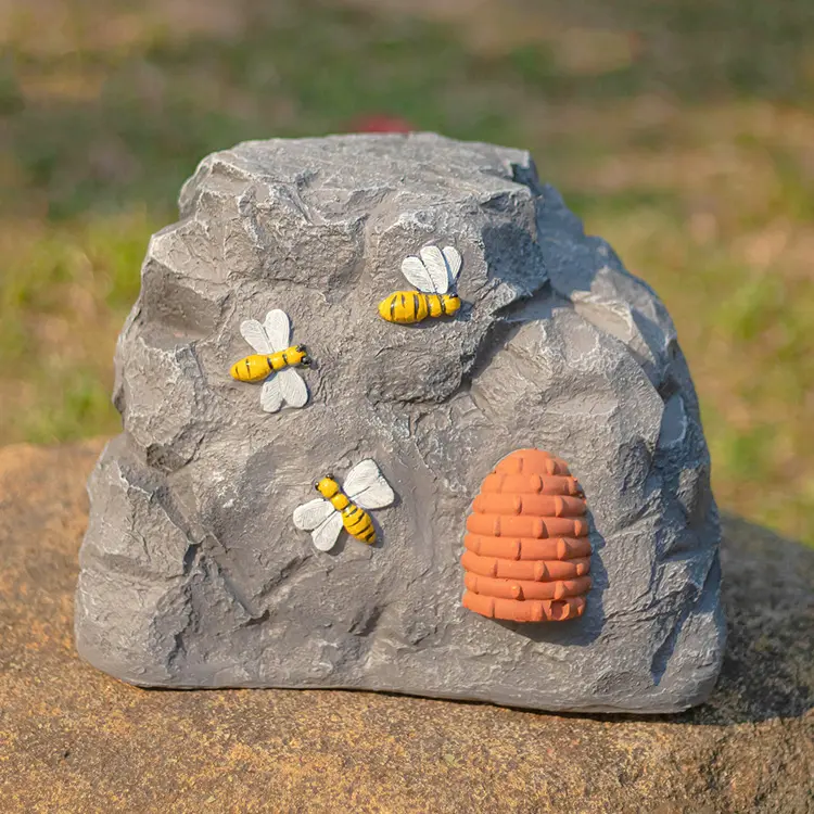 Outdoor Stone Light : Custom Glow Stone Lights for Garden Decoration 6 Outdoor Stone Light : Custom Glow Stone Lights for Garden Decoration - 图片 6