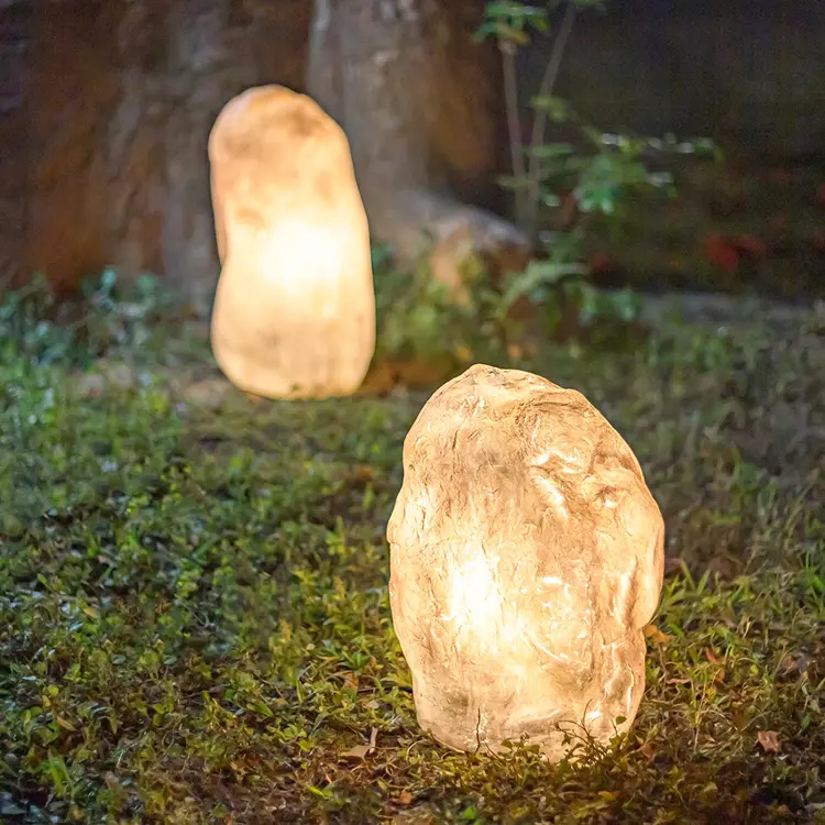 Glowing Stone Garden Lights | Outdoor Landscape holiday Decoration 2 Glowing Stone Garden Lights | Outdoor Landscape holiday Decoration - 图片 2