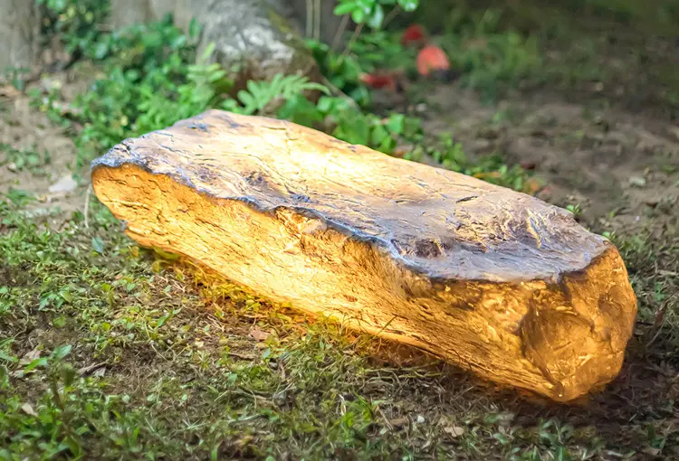 1. Landscape Stone Light, low voltage waterproof resin LED glowing stone light for park and garden landscape decoration