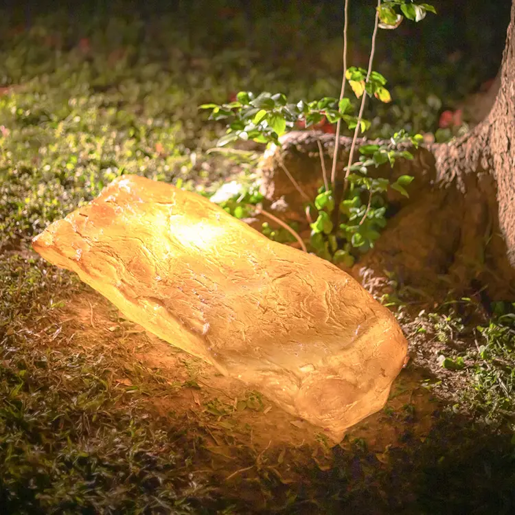 Custom Outdoor Landscape Stone Light for Garden and Patios Decoration 4 Custom Outdoor Landscape Stone Light for Garden and Patios Decoration - 图片 4