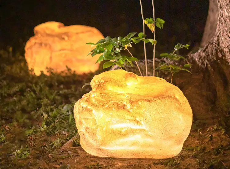 Glow Garden Stones
