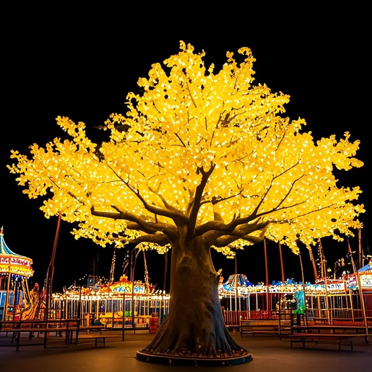 led ginkgo tree