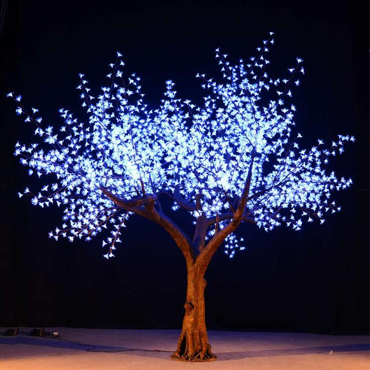 11ft Outdoor LED Cherry Blossom Tree Light | Wholesale Customizable, Factory Direct for Christmas & Garden Decor 1 Outdoor LED Cherry Blossom Tree