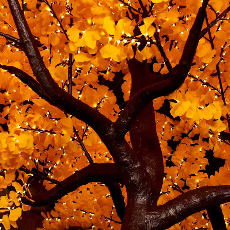 Warm led Maple Tree light Yard Landscape Decoration Lamp