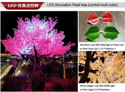 Home 5 pixel tree light