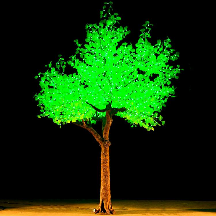 Custom LED Ginkgo Tree Lights: Premium Illuminated Decor for Restaurants, Weddings, Parks & Events 9 LED Ginkgo Tree Lights