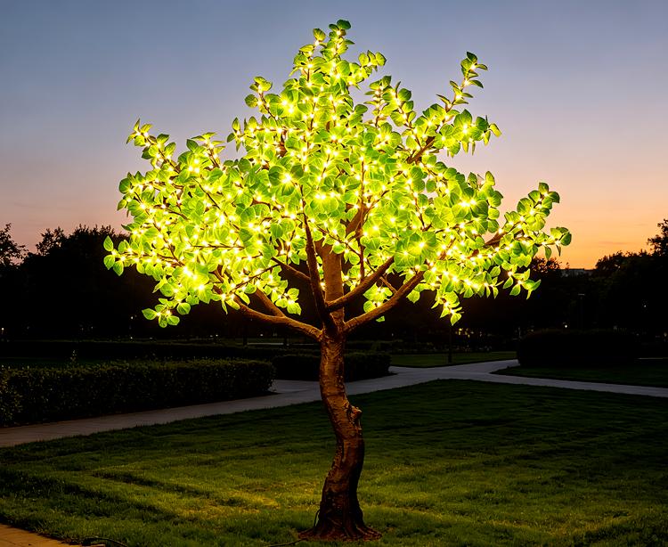 outdoor tree light