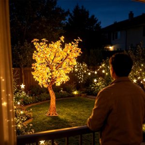 LED Lighted Maple Tree