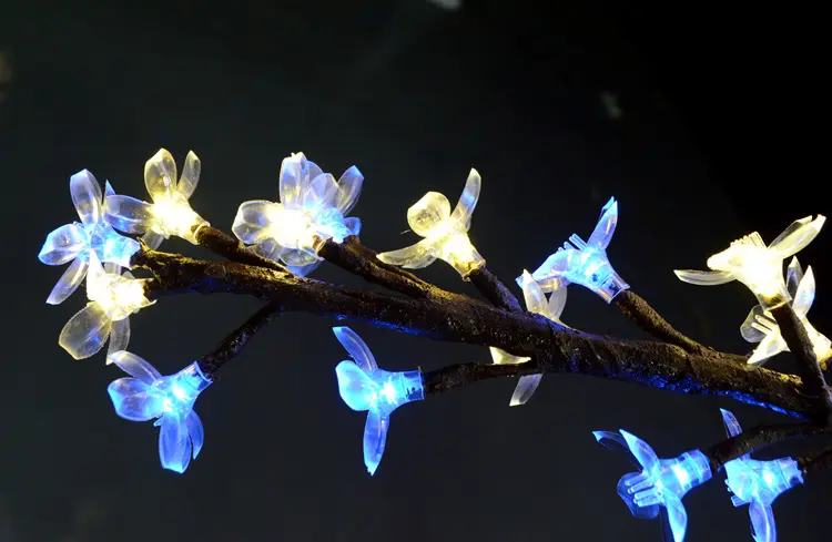 Factory direct LED Cherry Tree Light dual voltage EU US plug outdoor decorative luminous tree