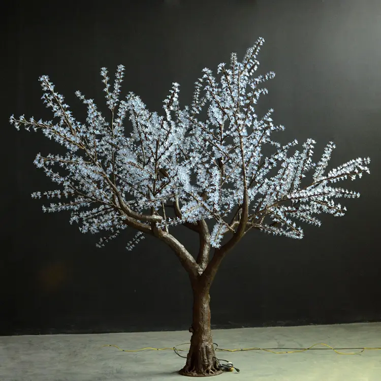 Wholesale LED Cherry Tree Light OEM custom height RGB DMX512 control outdoor landscape tree light