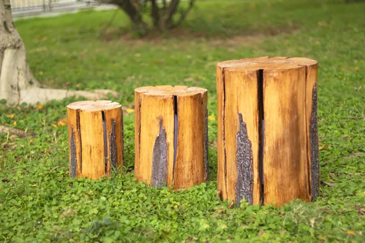 Outdoor LED Tree Stump Light | Commercial Landscape Stump Lighting` 14 IP65 Waterproof Tree Stump Lamp
